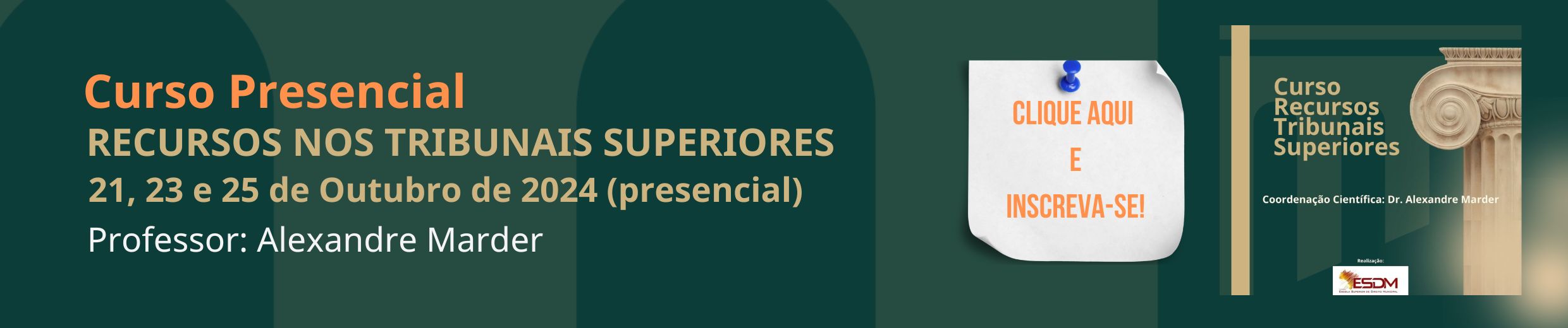 Curso Recursos nos Tribunais Superiores