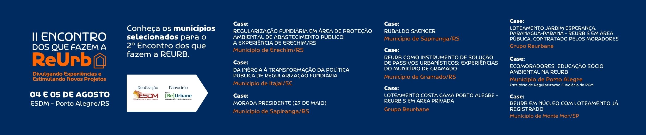 II Encontro dos que Fazem a REURB